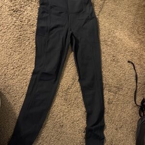 Mondetta Women's Black High-Rise Leggings